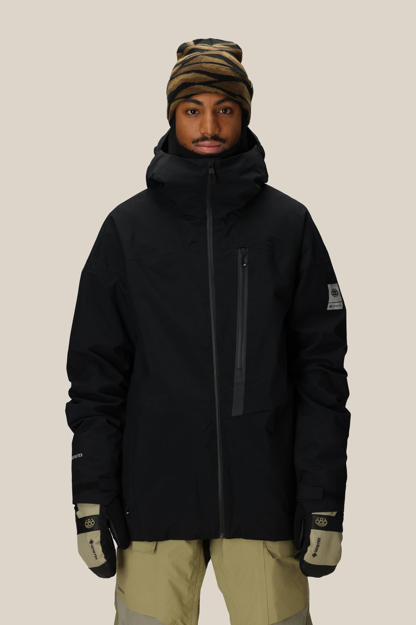 BLACK,S,Articulated Fit