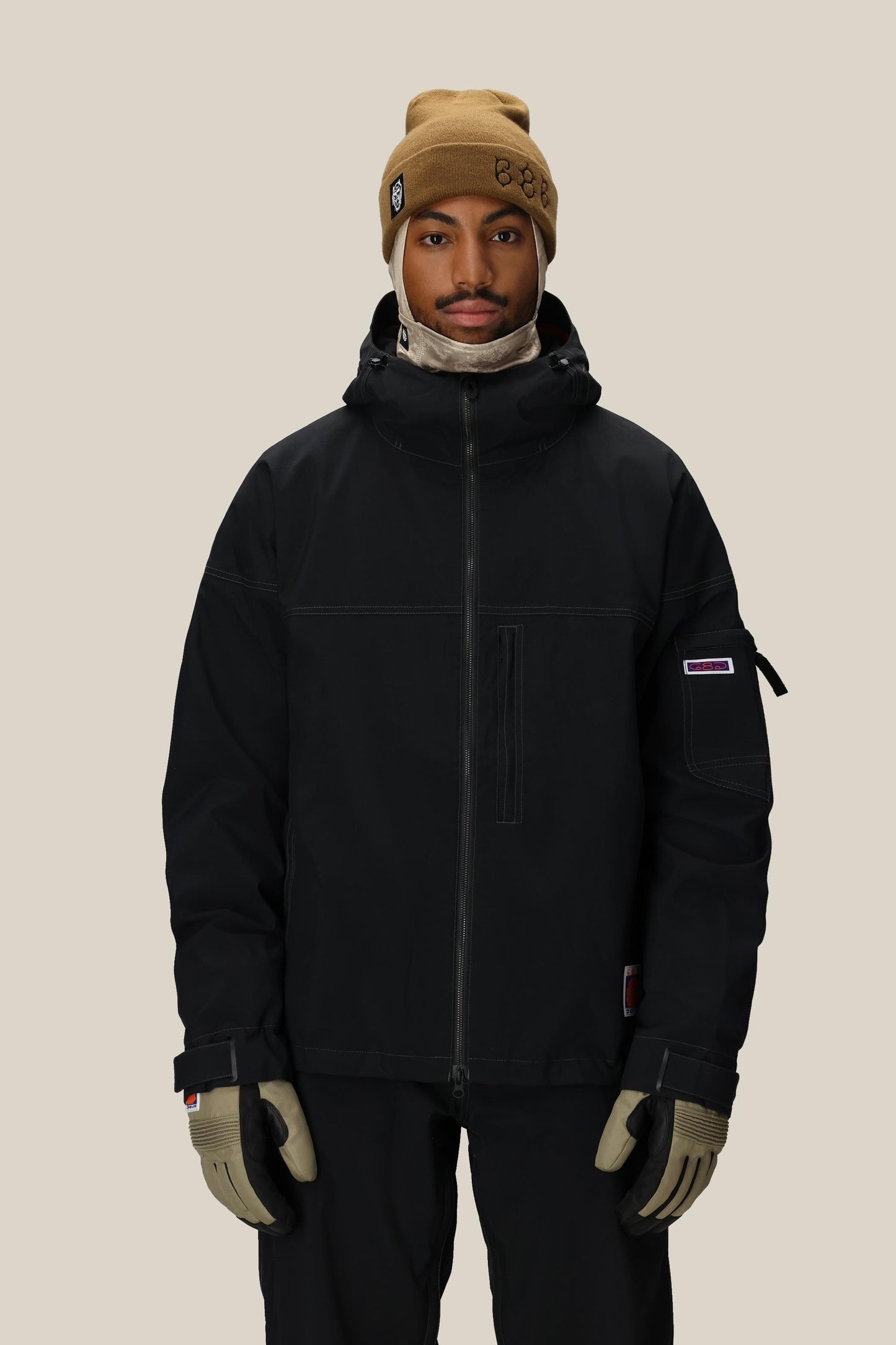 BLACK,S,Articulated Fit