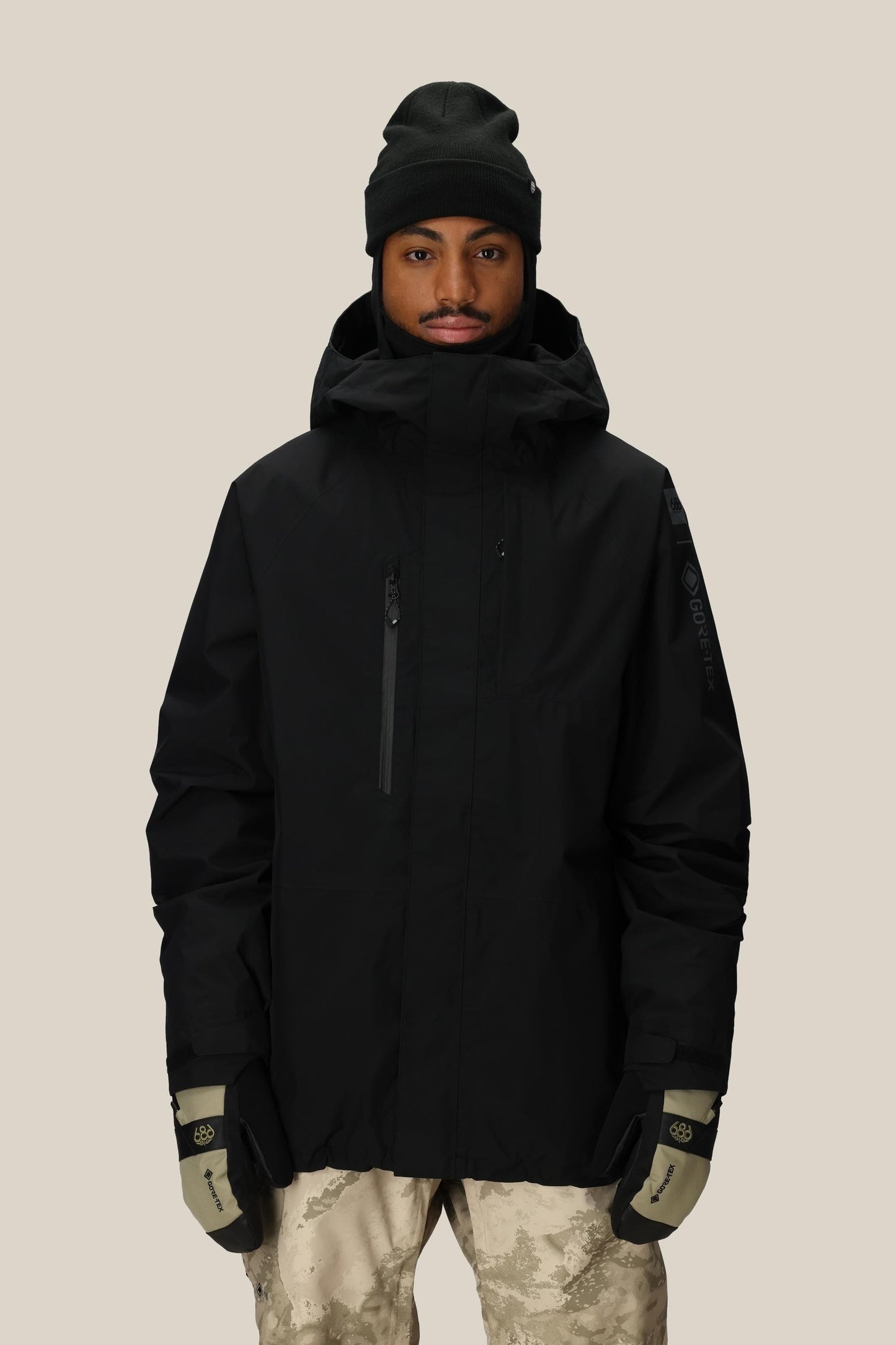 BLACK,S,Articulated Fit