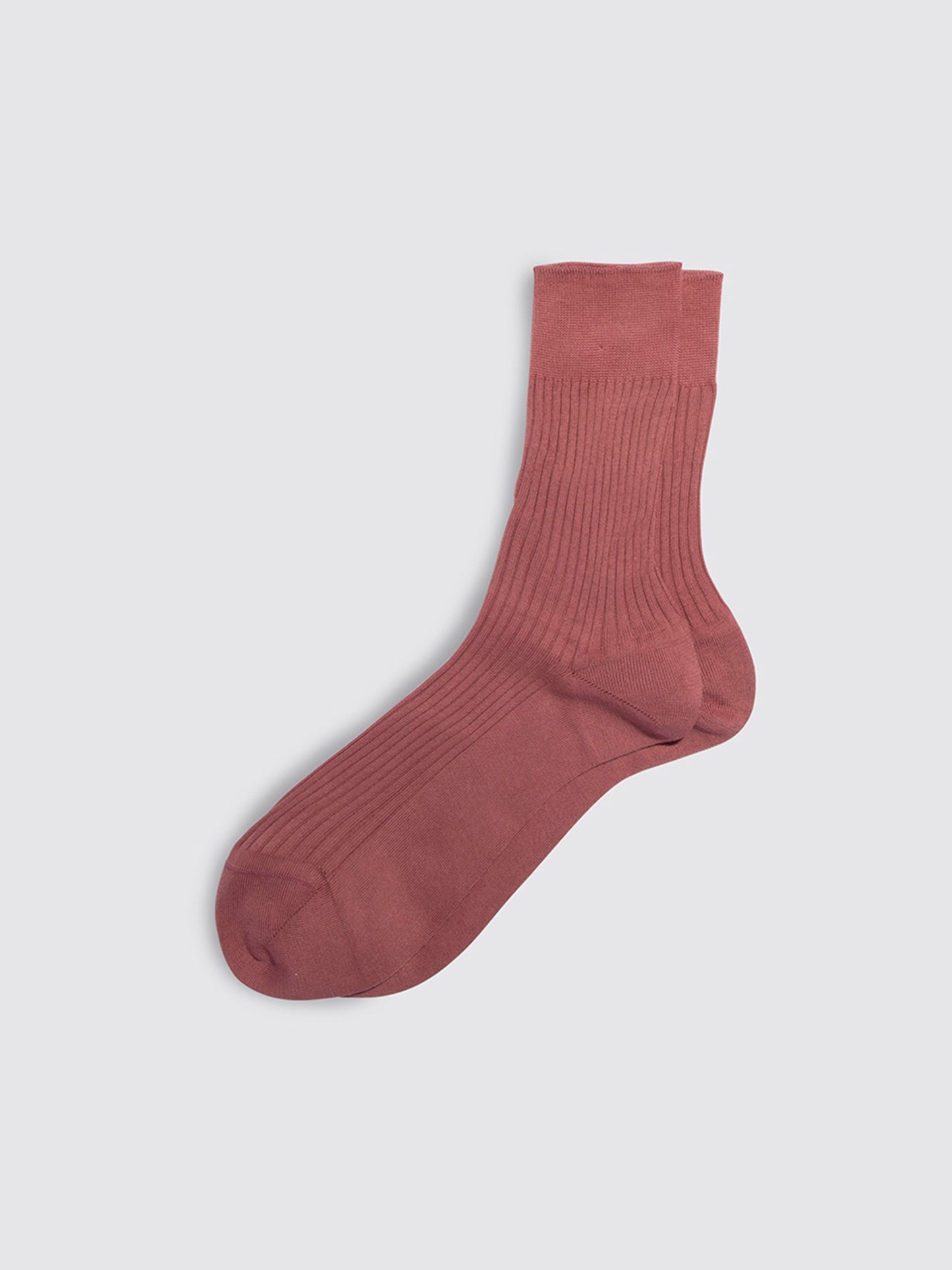 Alex Mill Maria La Rosa Bio Cotton Ribbed Socks Pink