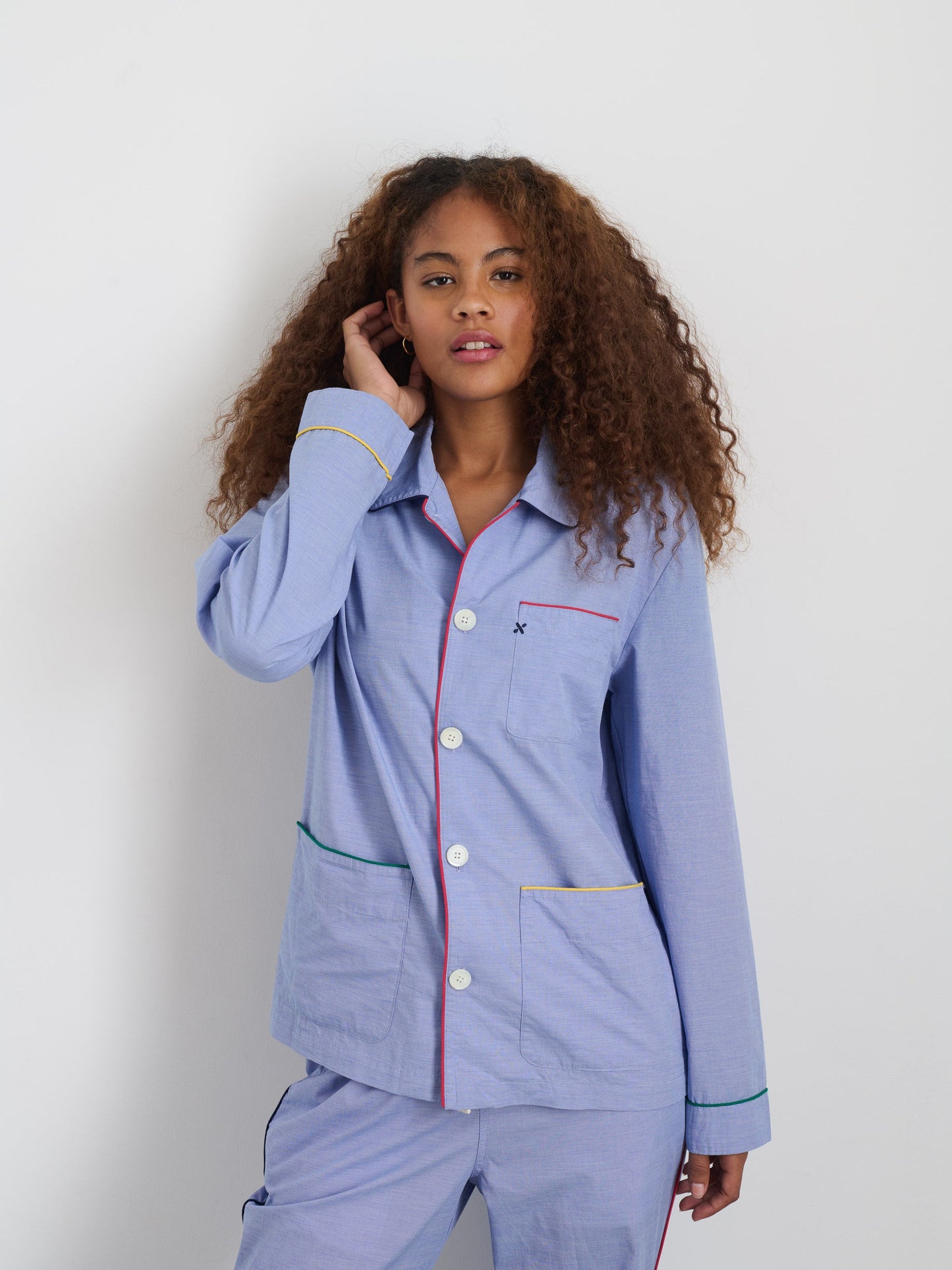 Alex Mill P'Jimmies Sleep Shirt in Solid