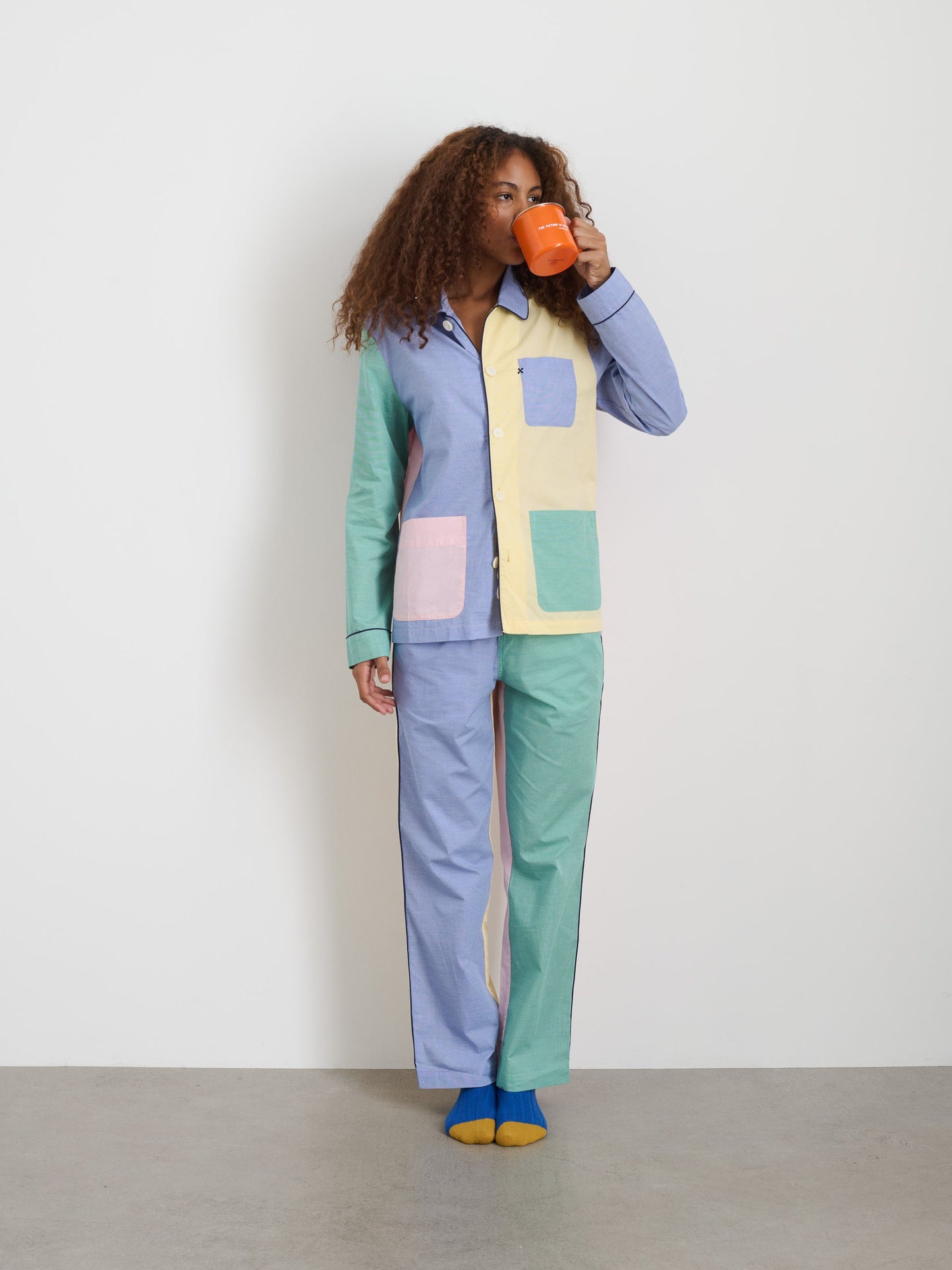 Alex Mill P'Jimmies Sleep Pant in Colorblock