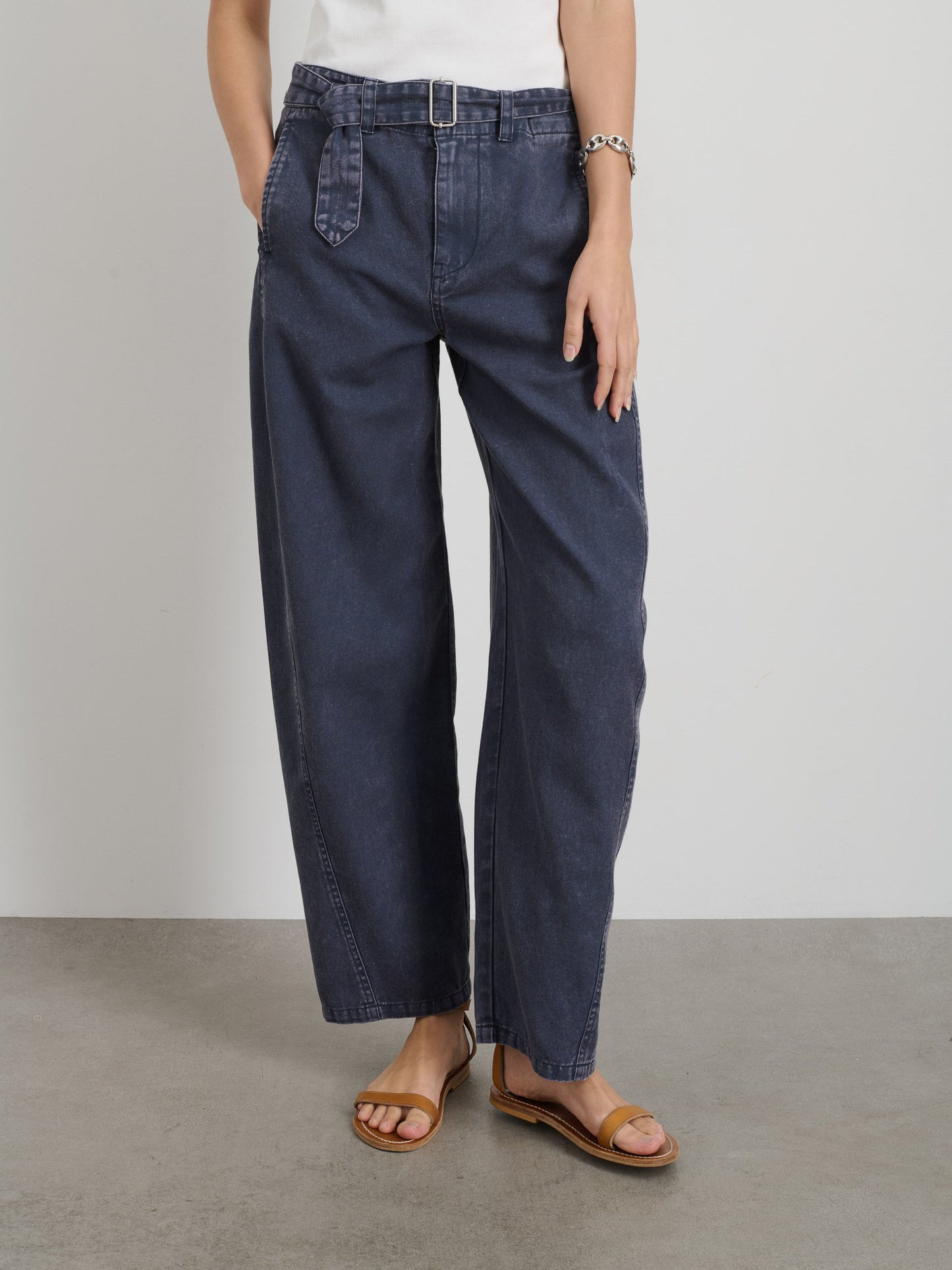 Alex Mill 9th Street Pant in Cotton Twill Navy
