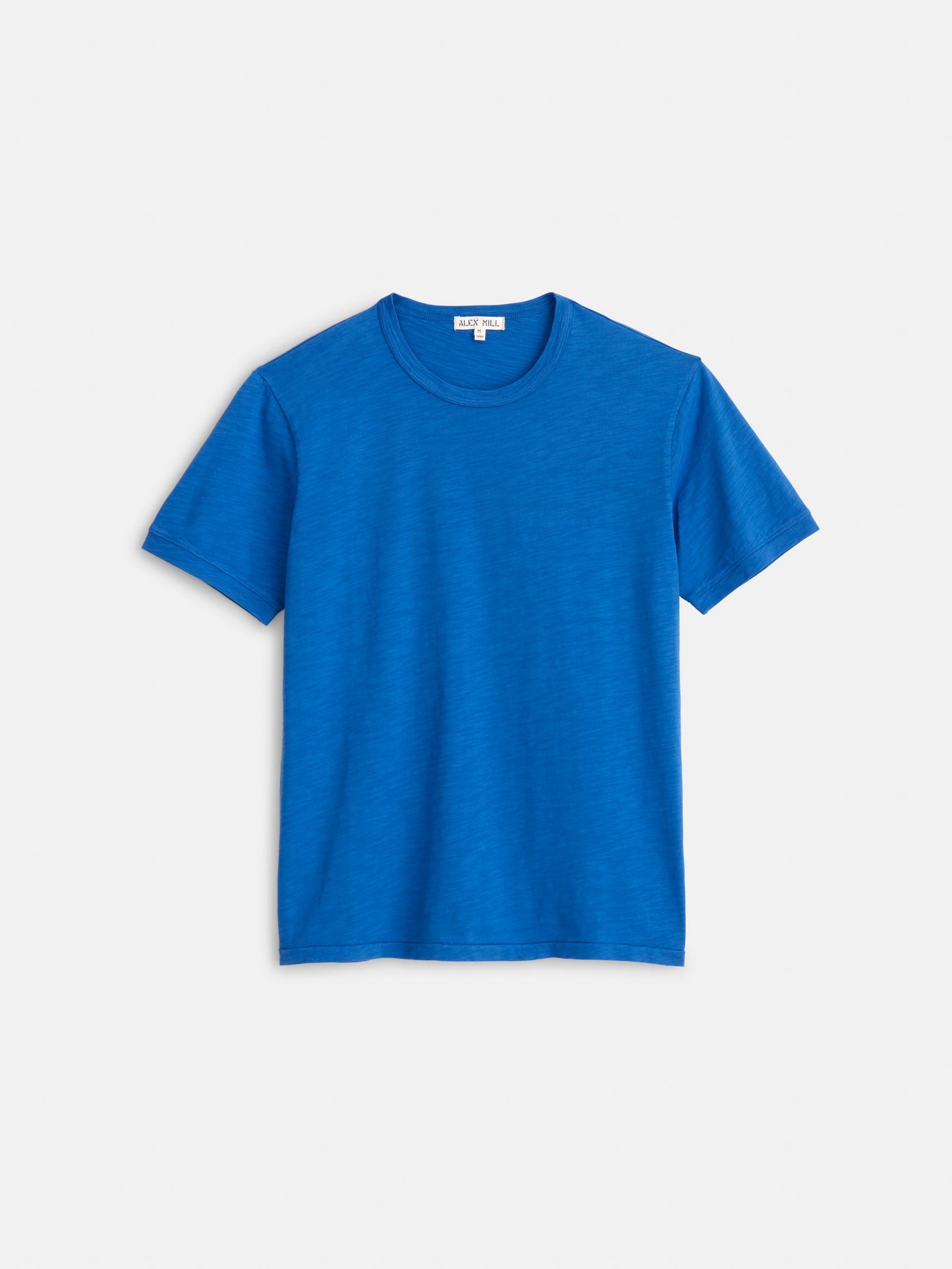 Alex Mill The Standard T-Shirt In Slub Cotton Cunningham Blue