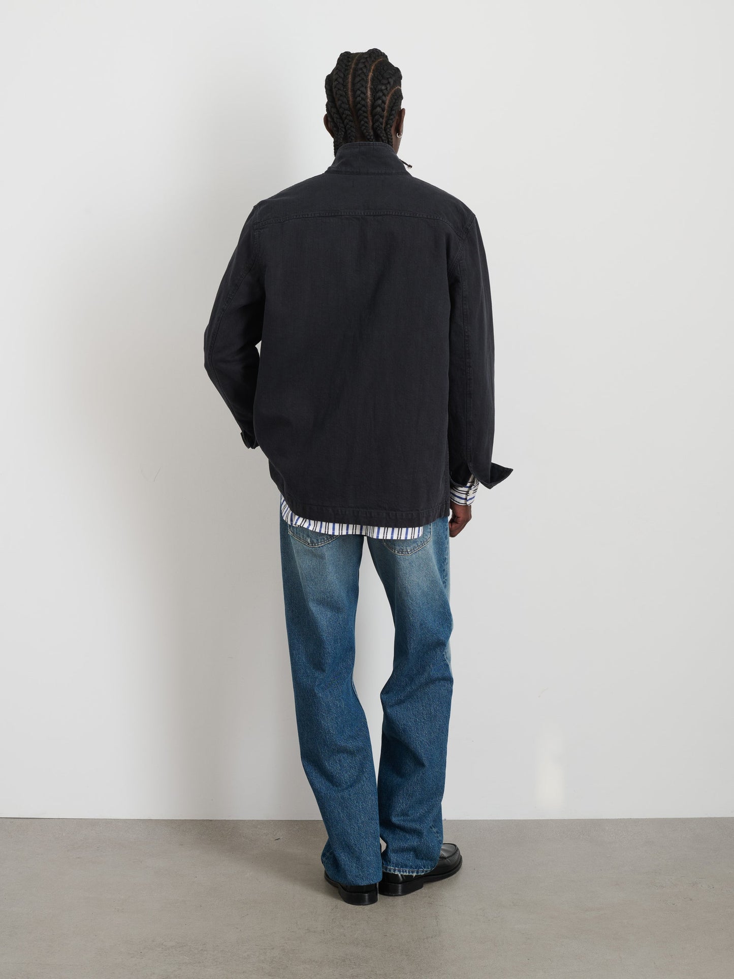 Alex Mill Work Jacket Blazer Washed Black