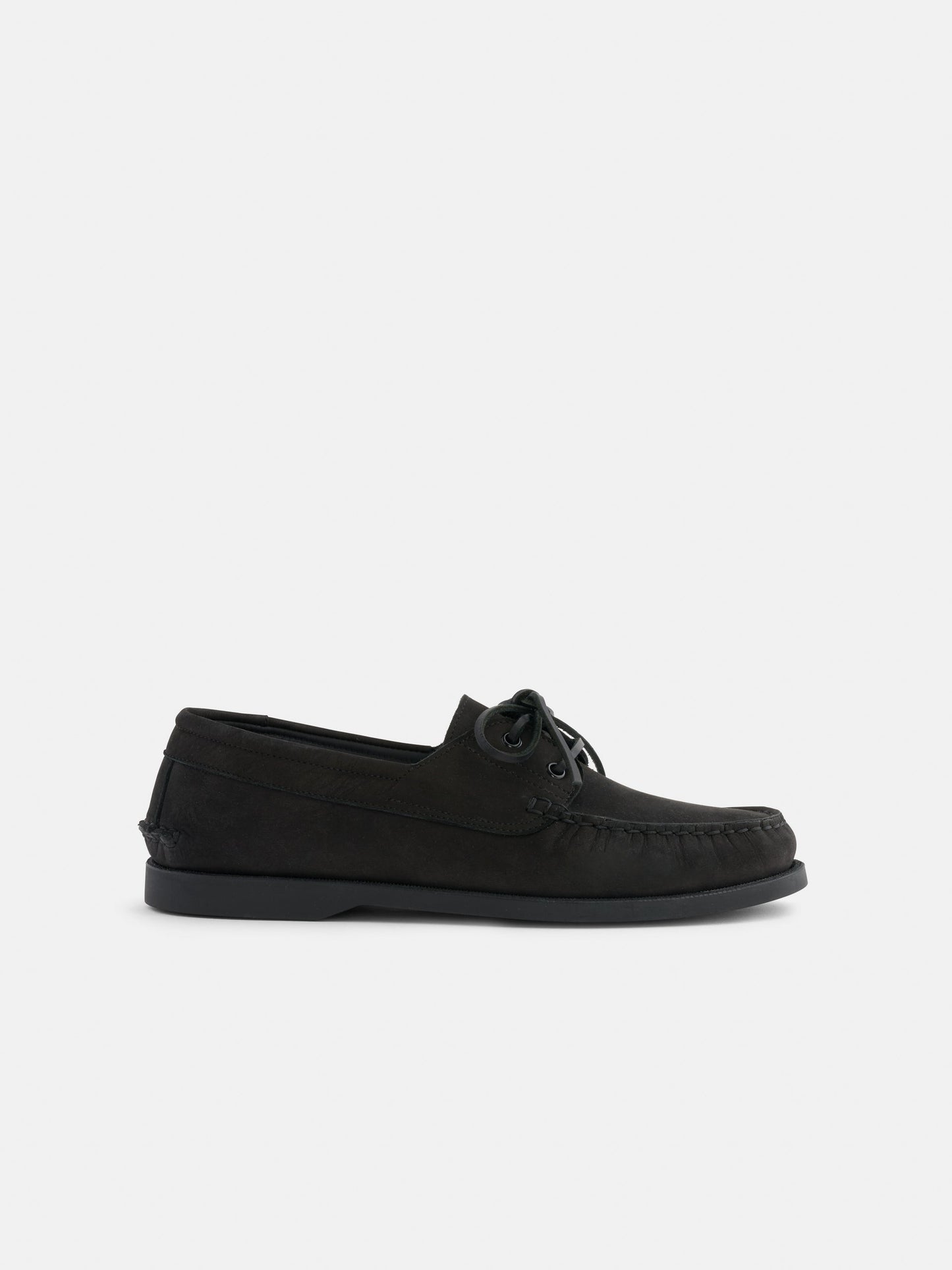 Alex Mill Sesa x Alex Mill Tampa Boat Shoe Brother Black