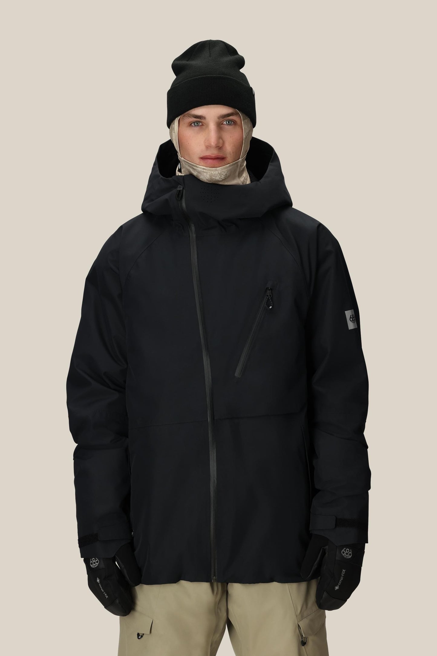 BLACK,S,Articulated Fit