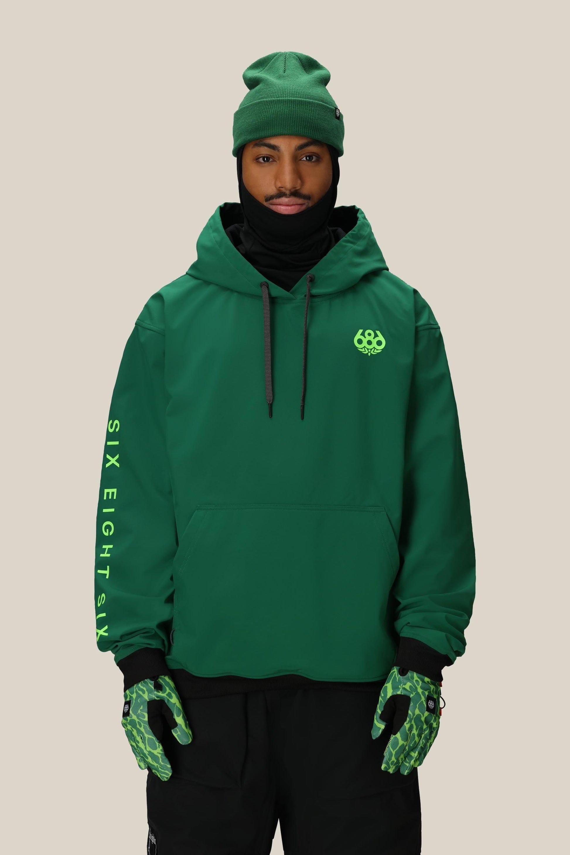 EMERALD GREEN,S,Articulated Fit