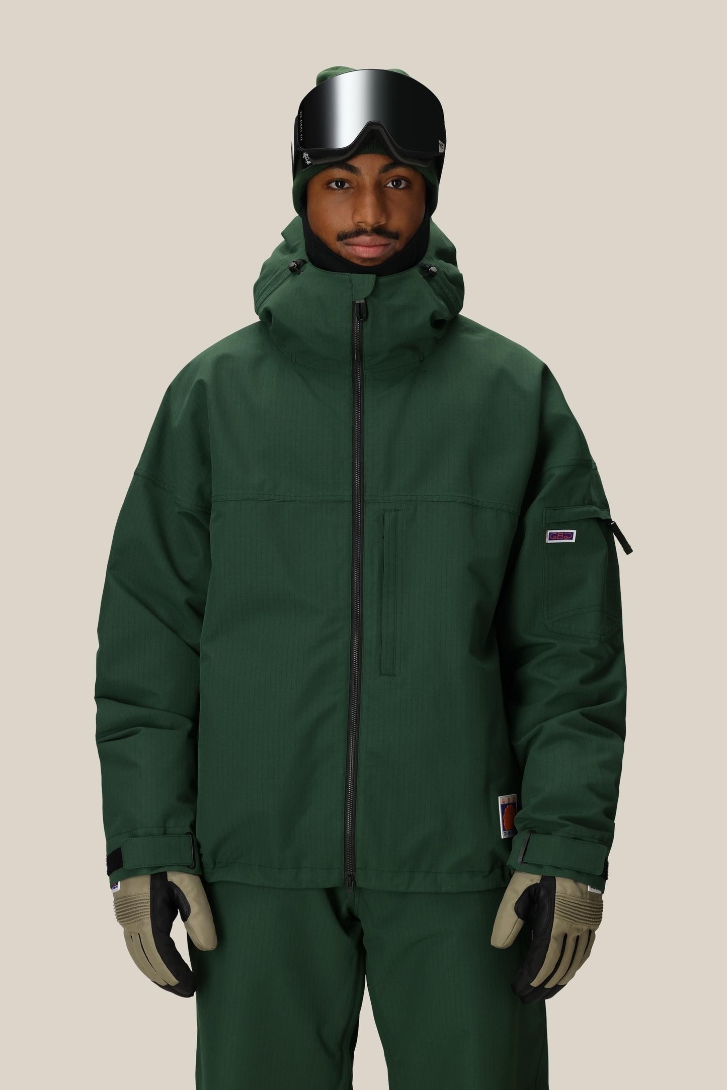 MOSS GREEN RIPSTOP,S,Articulated Fit