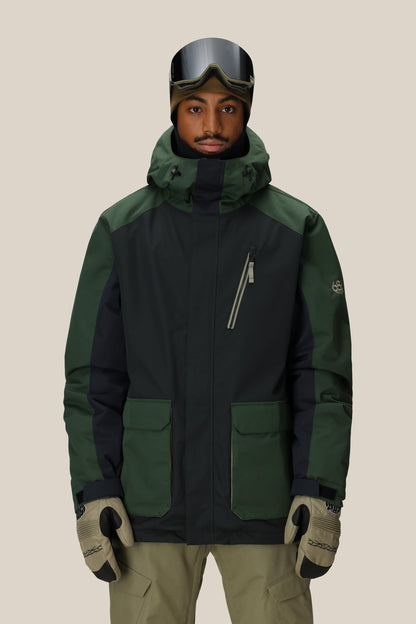 NAVY COLORBLOCK,S,Articulated Fit