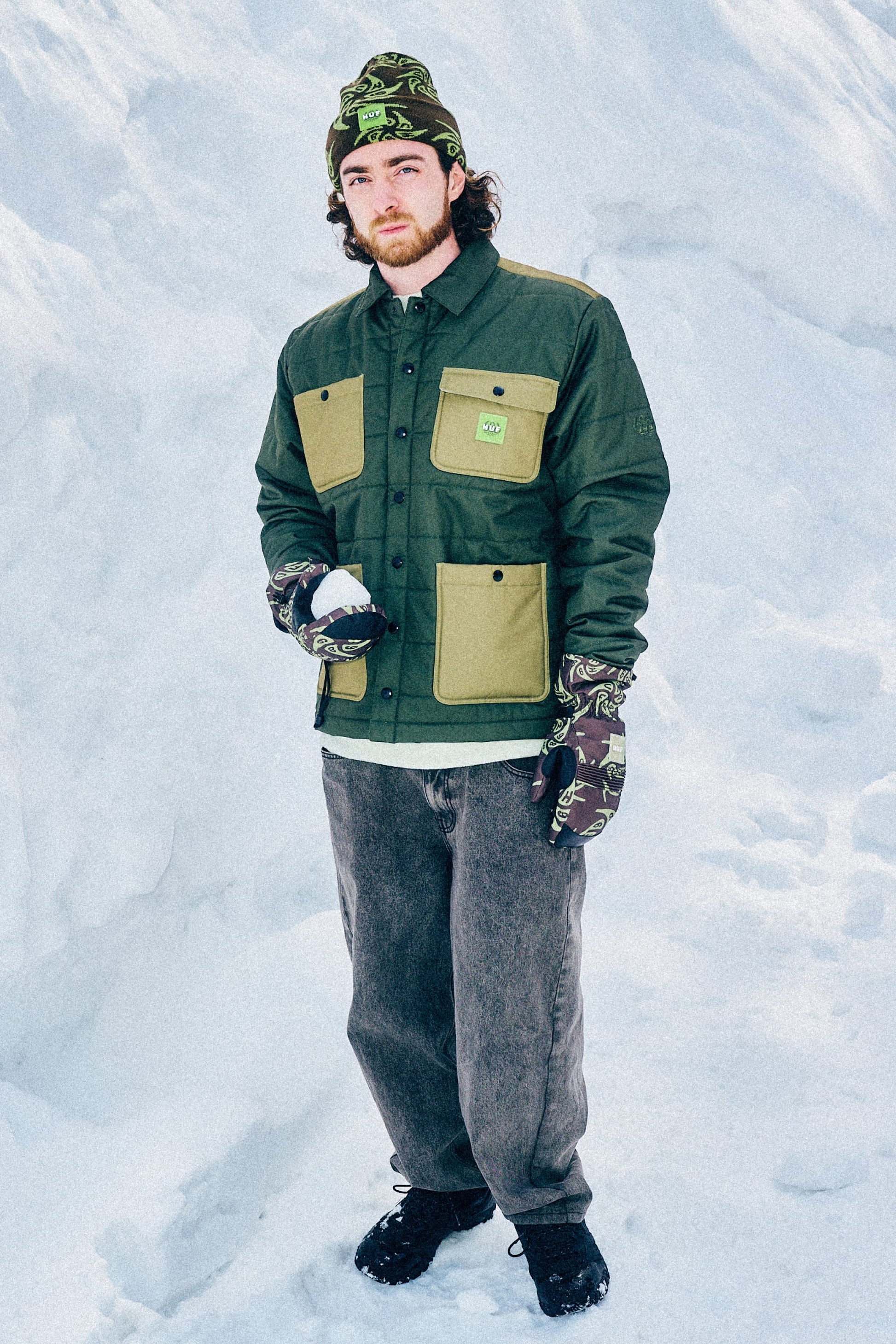 686 Men's HUF Puffer Insulated Jacket | Sale