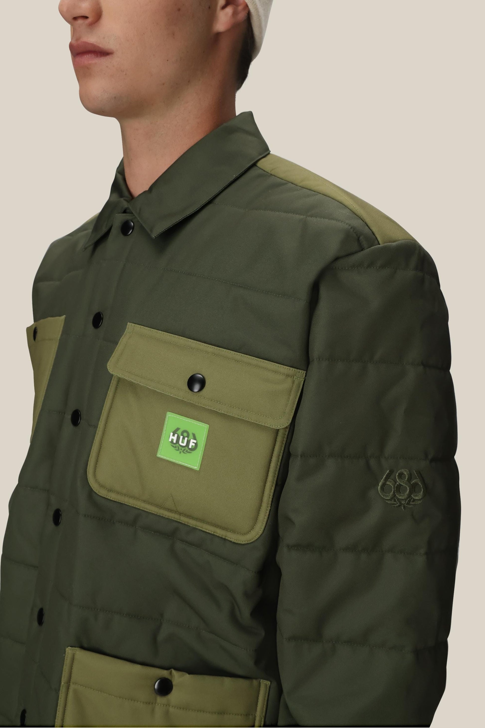 686 Men's HUF Puffer Insulated Jacket | Sale