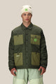 HUF DARK GREEN COLORBLOCK
