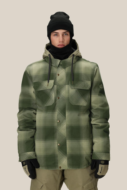 SAGE PLAID,XS,Articulated Fit