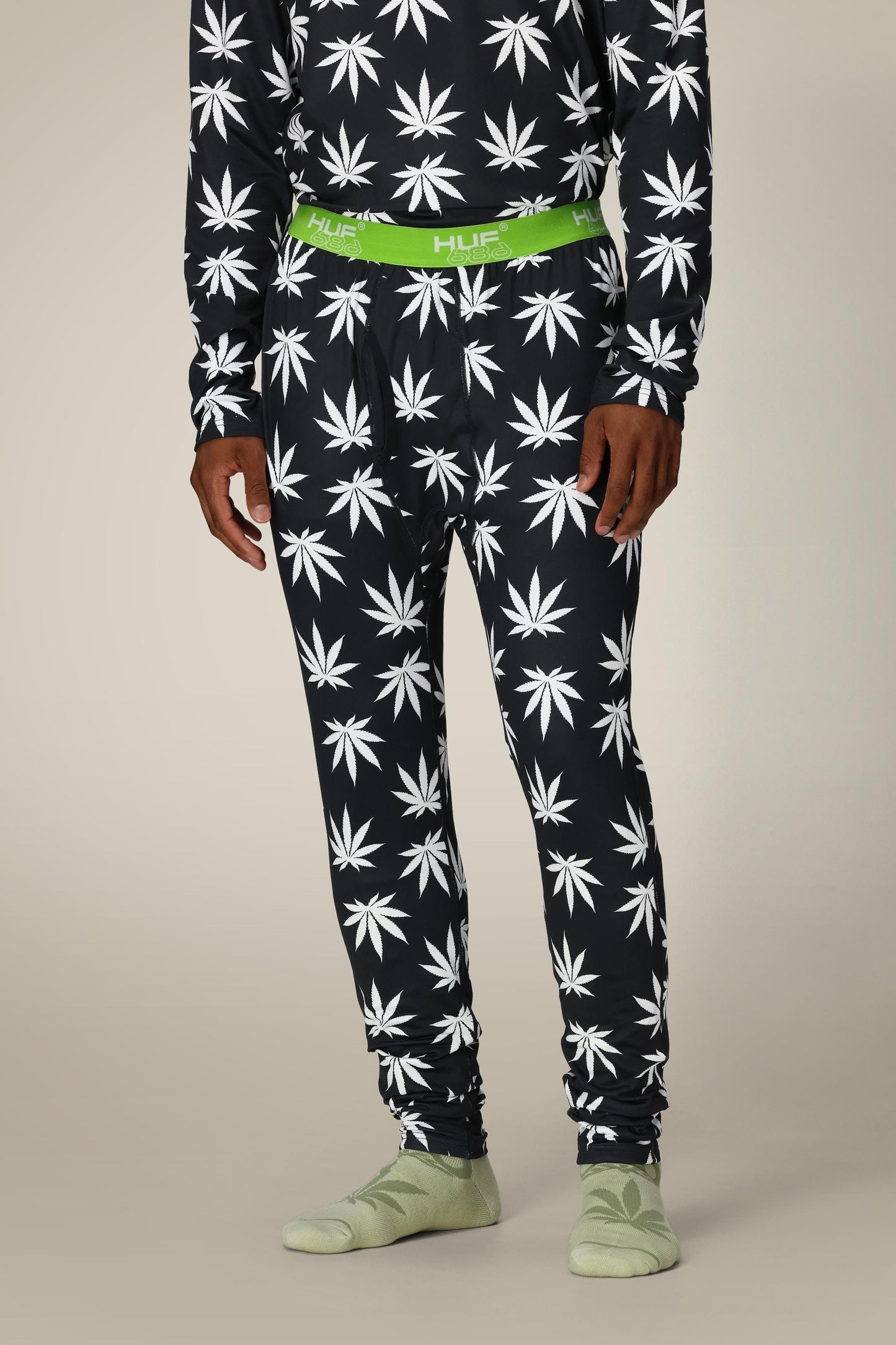 686 Men's HUF Plantlife Base Layer Bottom | Hot Deal
