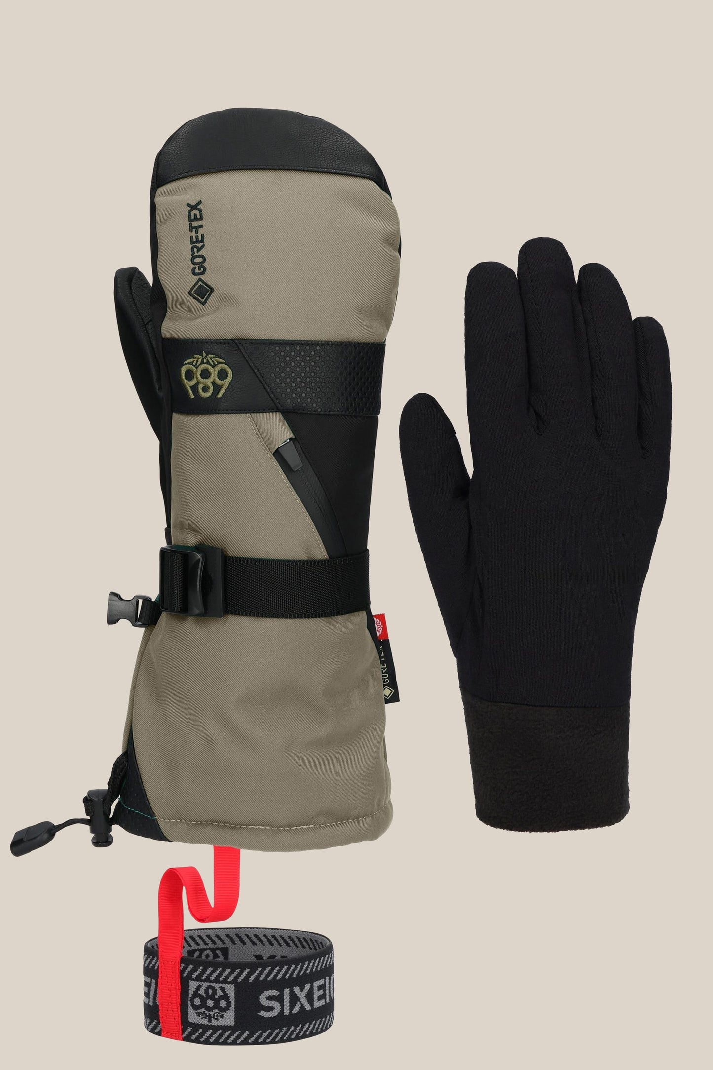 686 Men's GORE-TEX SMARTY® 3-In-1 Gauntlet Mitt | Value Deal