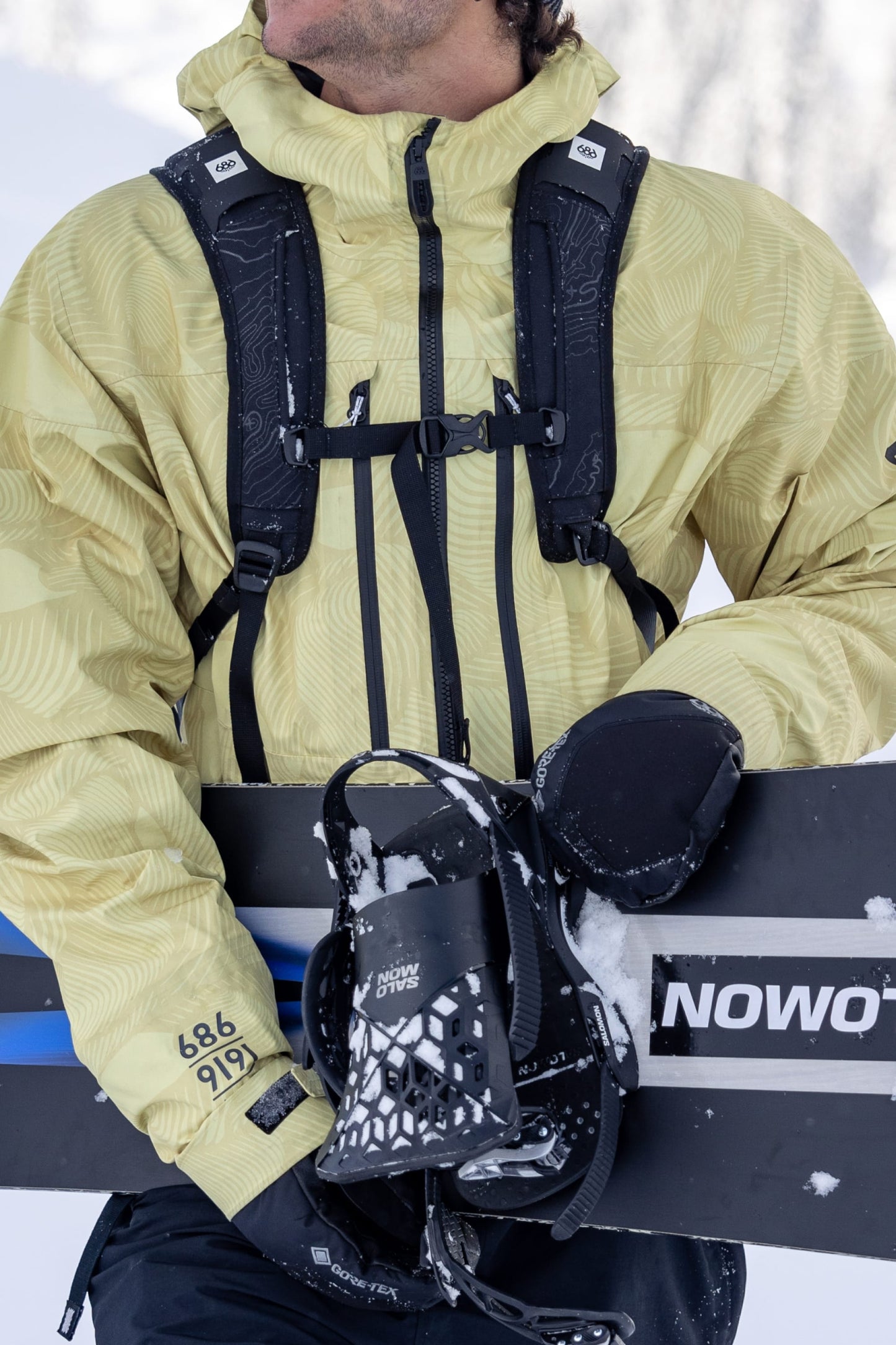 686 Men's GORE-TEX Leather Linear™ Mitt | Affordable