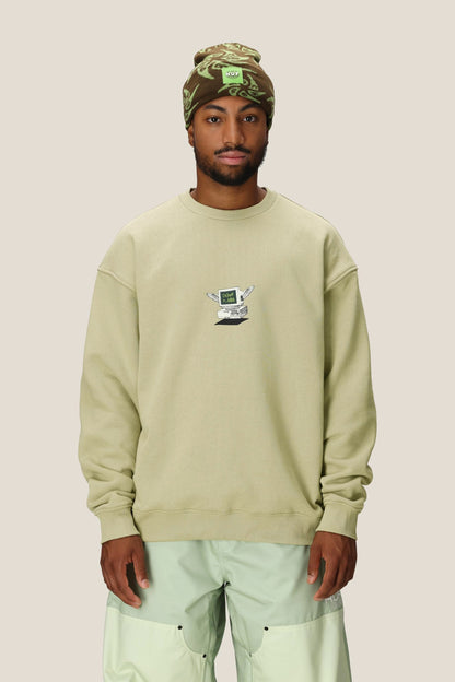 686 HUF Premium Heavyweight Crew Sweatshirt | Special Offer