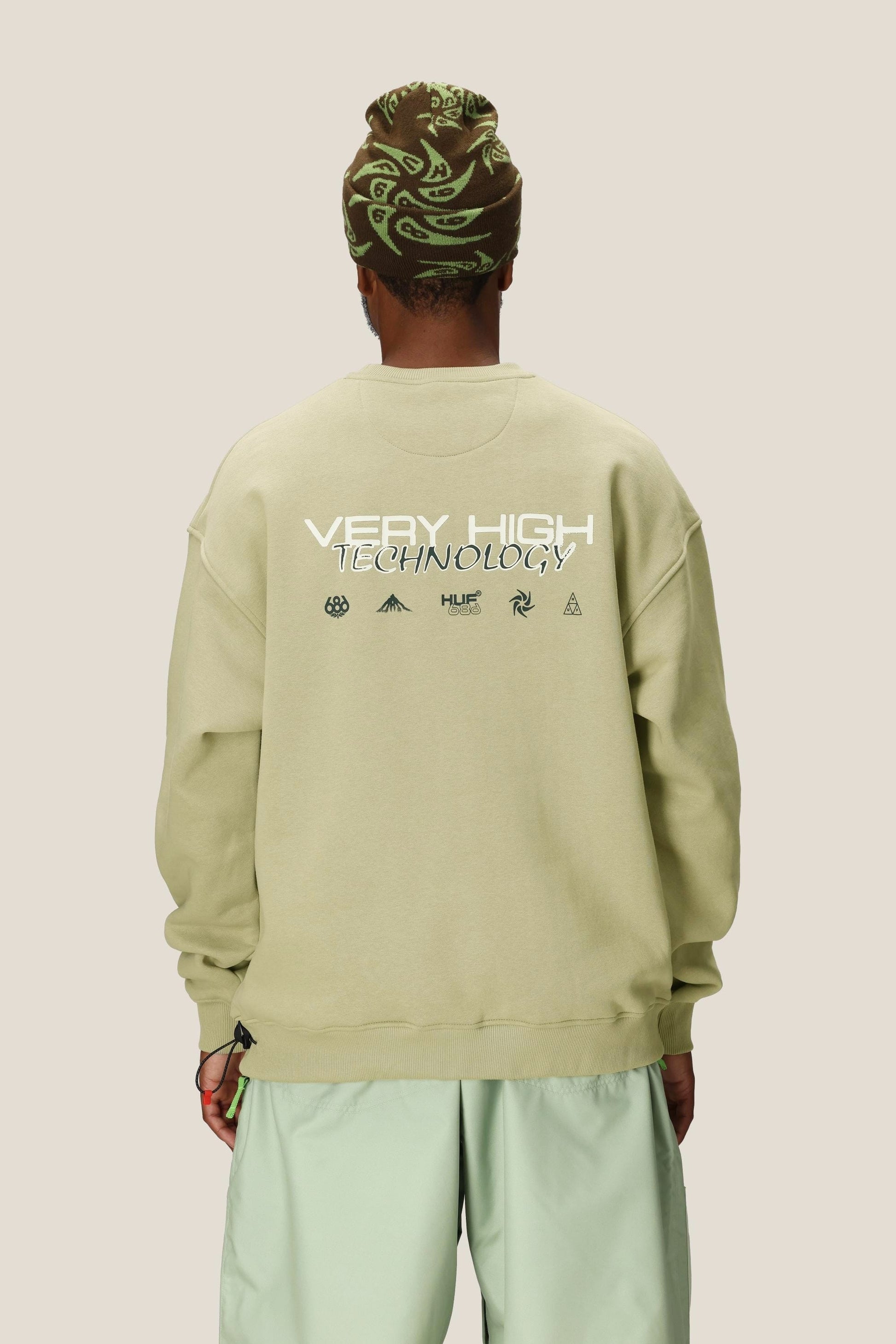686 HUF Premium Heavyweight Crew Sweatshirt | Special Offer