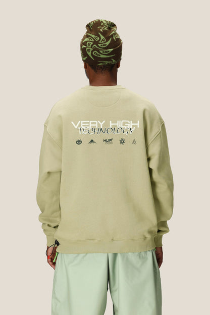 686 HUF Premium Heavyweight Crew Sweatshirt | Special Offer