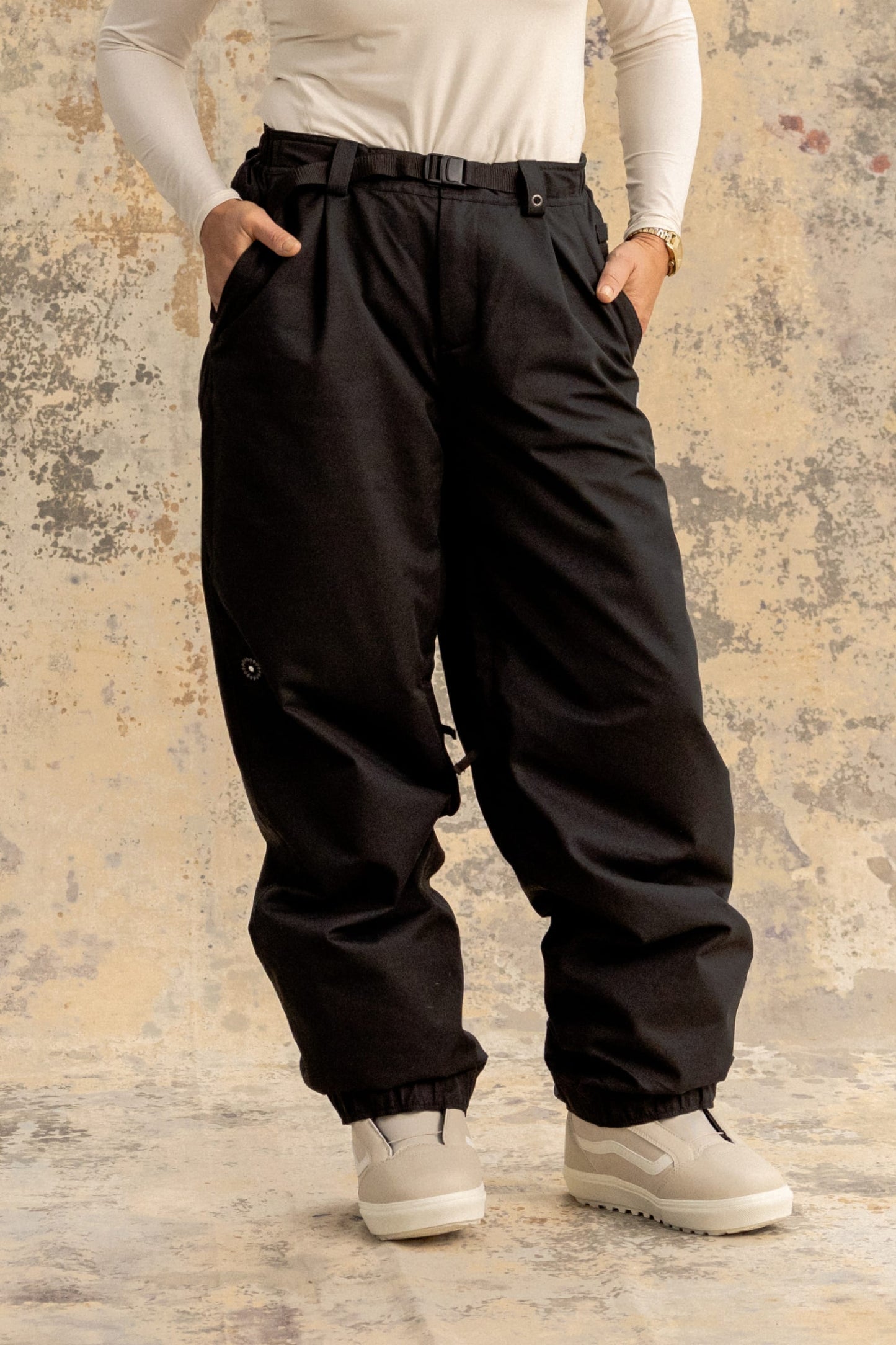 BLACK,XS,Articulated Fit
