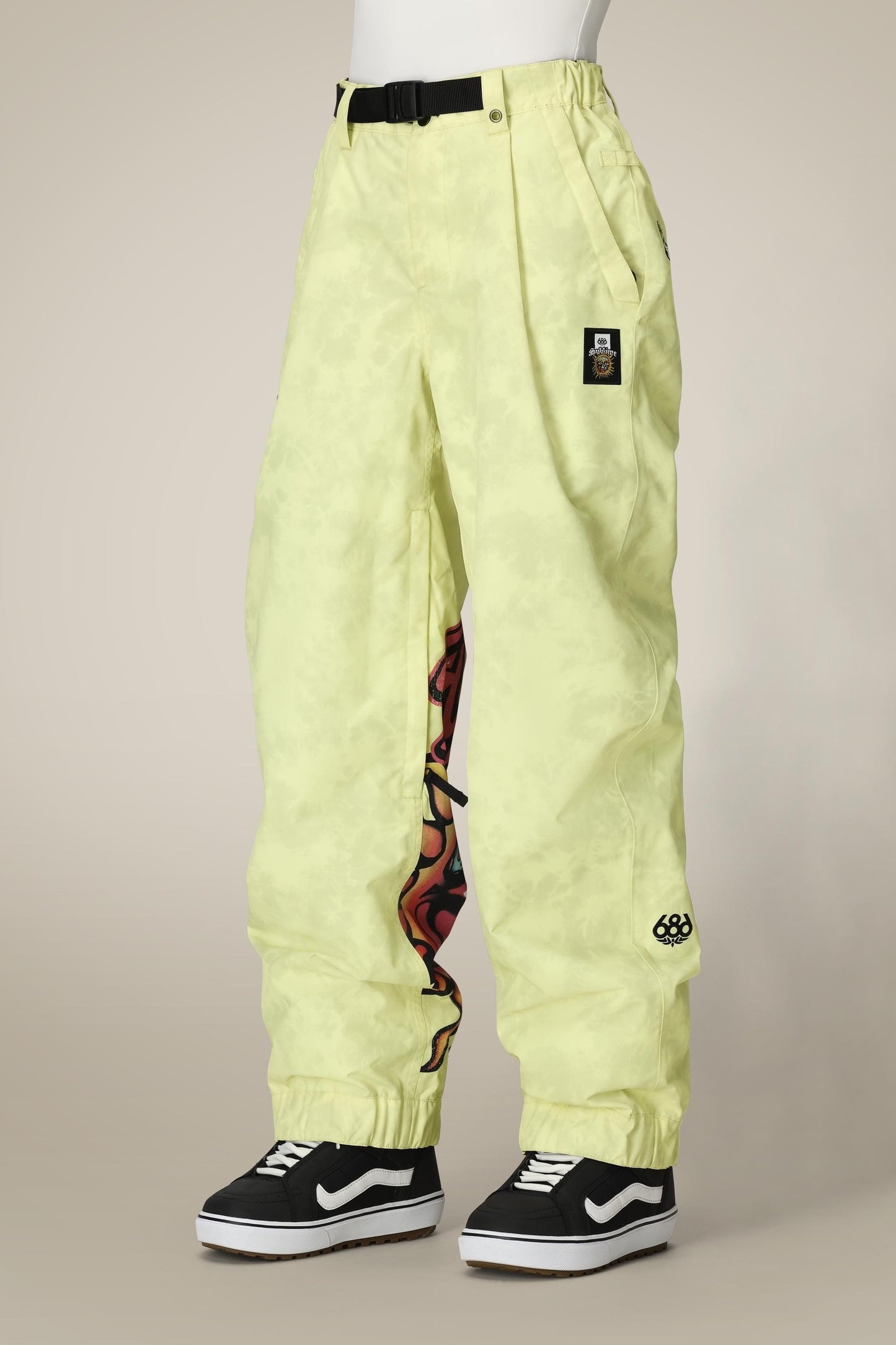 SUBLIME YELLOW TIE DYE,XS,Articulated Fit