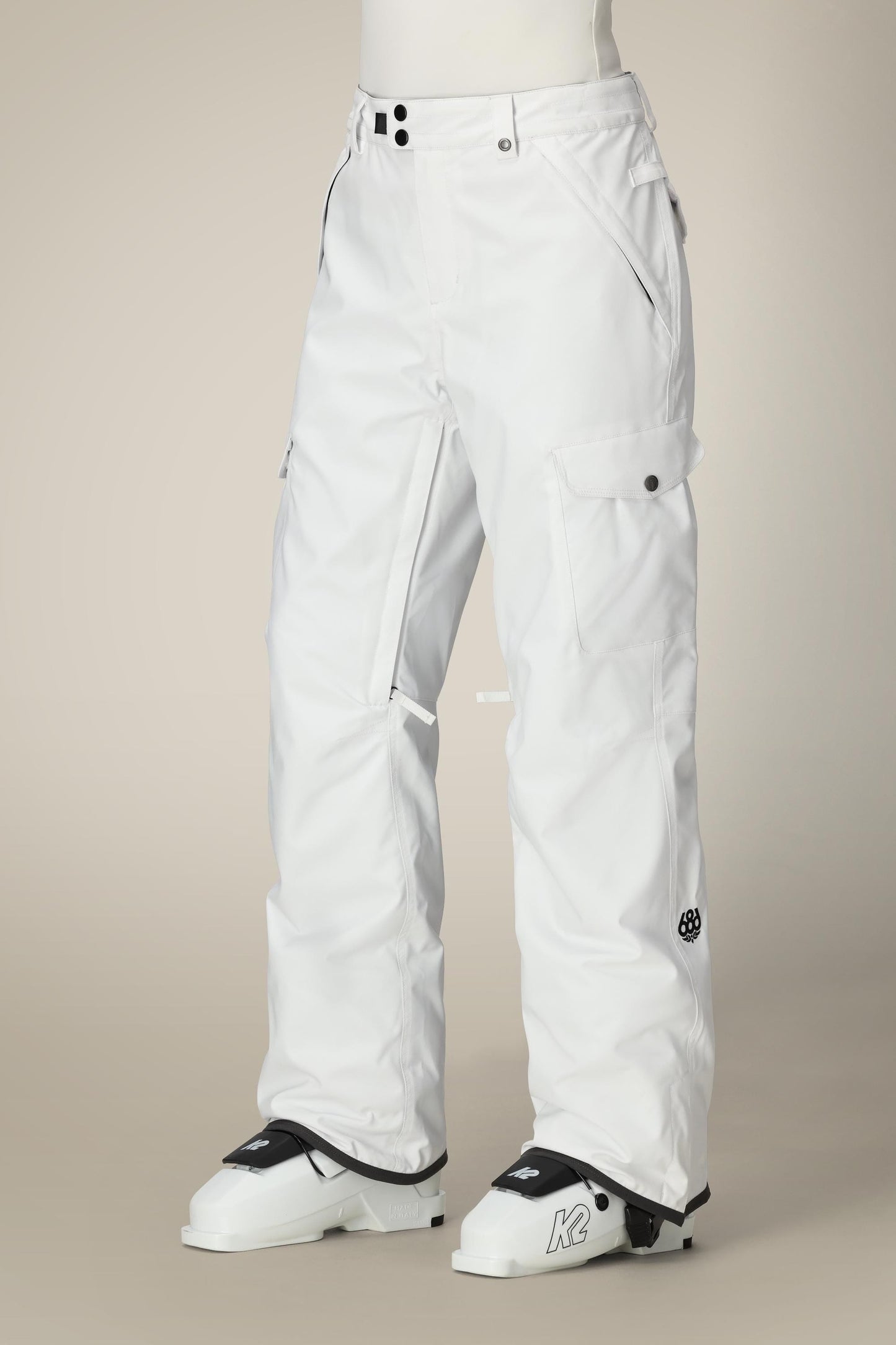 WHITE,XS,Articulated Fit