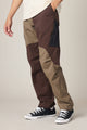 BROWN COLORBLOCK