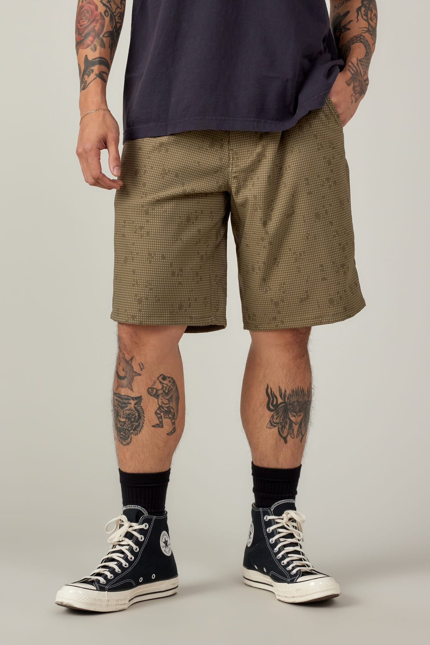 DESERT GRID SAGE,30,Above Knee