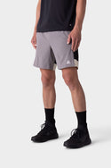 BLACK / BLUE,S,Above Knee