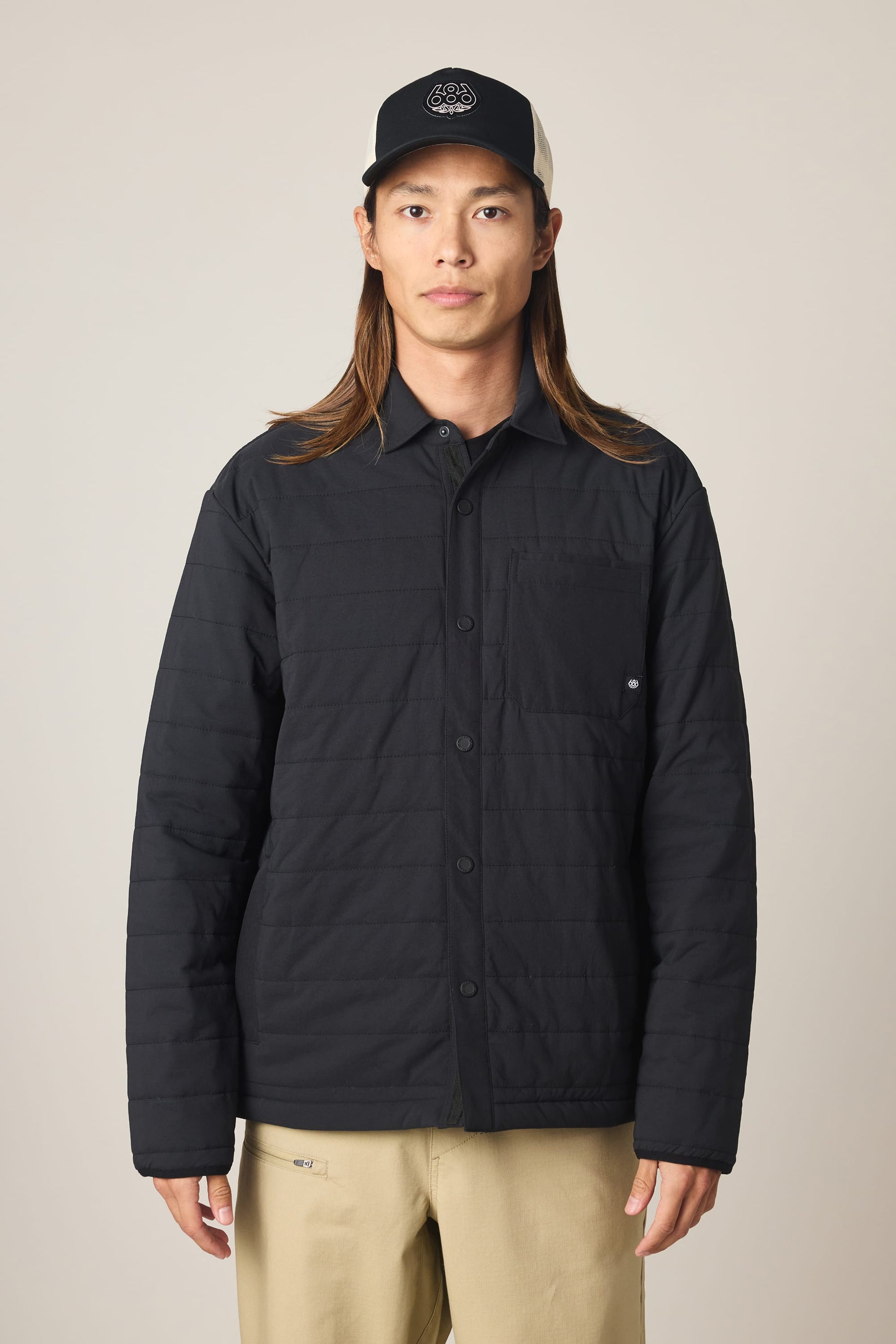 BLACK,S,Authentic Fit
