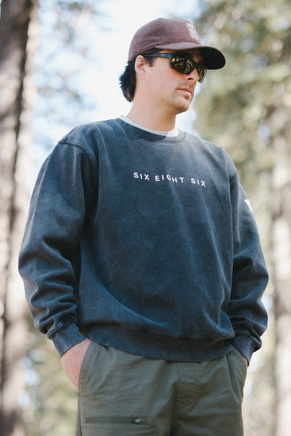 686 Men's Mixed Relaxed LS Crewneck | Exclusive Deal