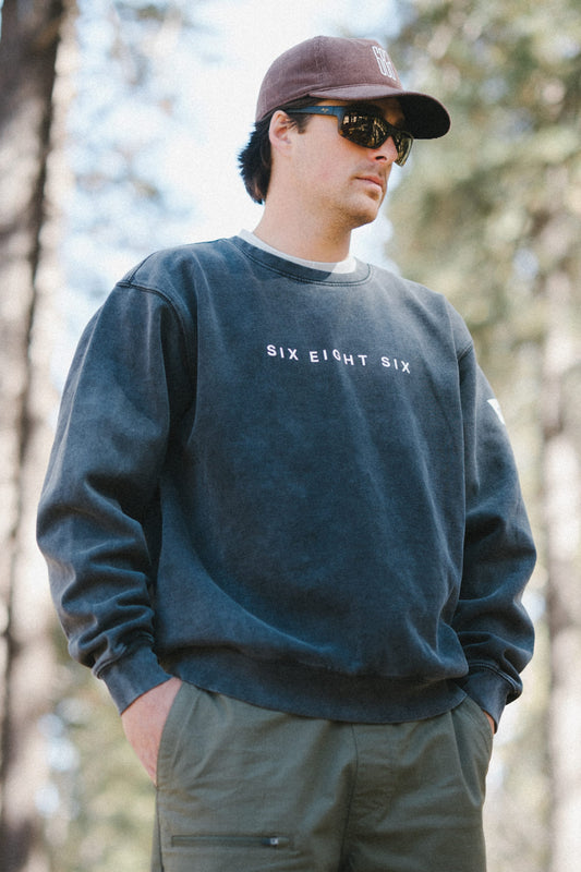 686 Men's Mixed Relaxed LS Crewneck | Exclusive Deal