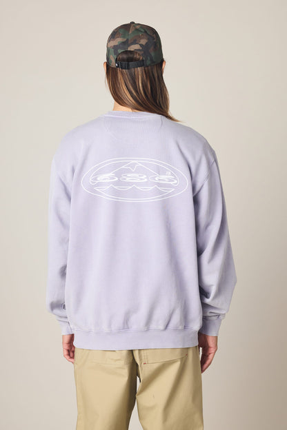 686 Men's Mixed Relaxed LS Crewneck | Exclusive Deal