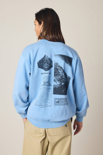 686 Men's Mixed Relaxed LS Crewneck | Exclusive Deal