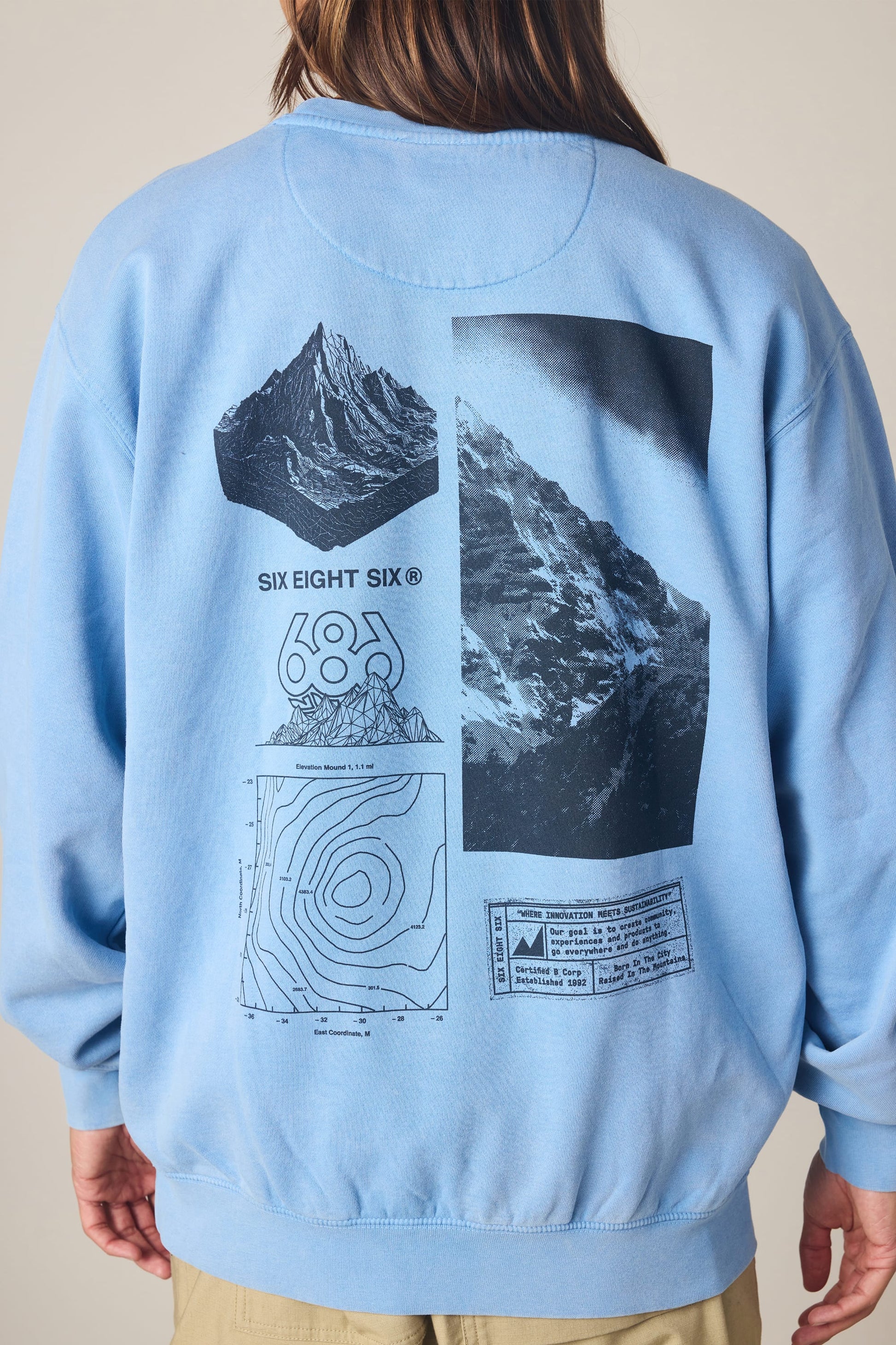 686 Men's Mixed Relaxed LS Crewneck | Exclusive Deal