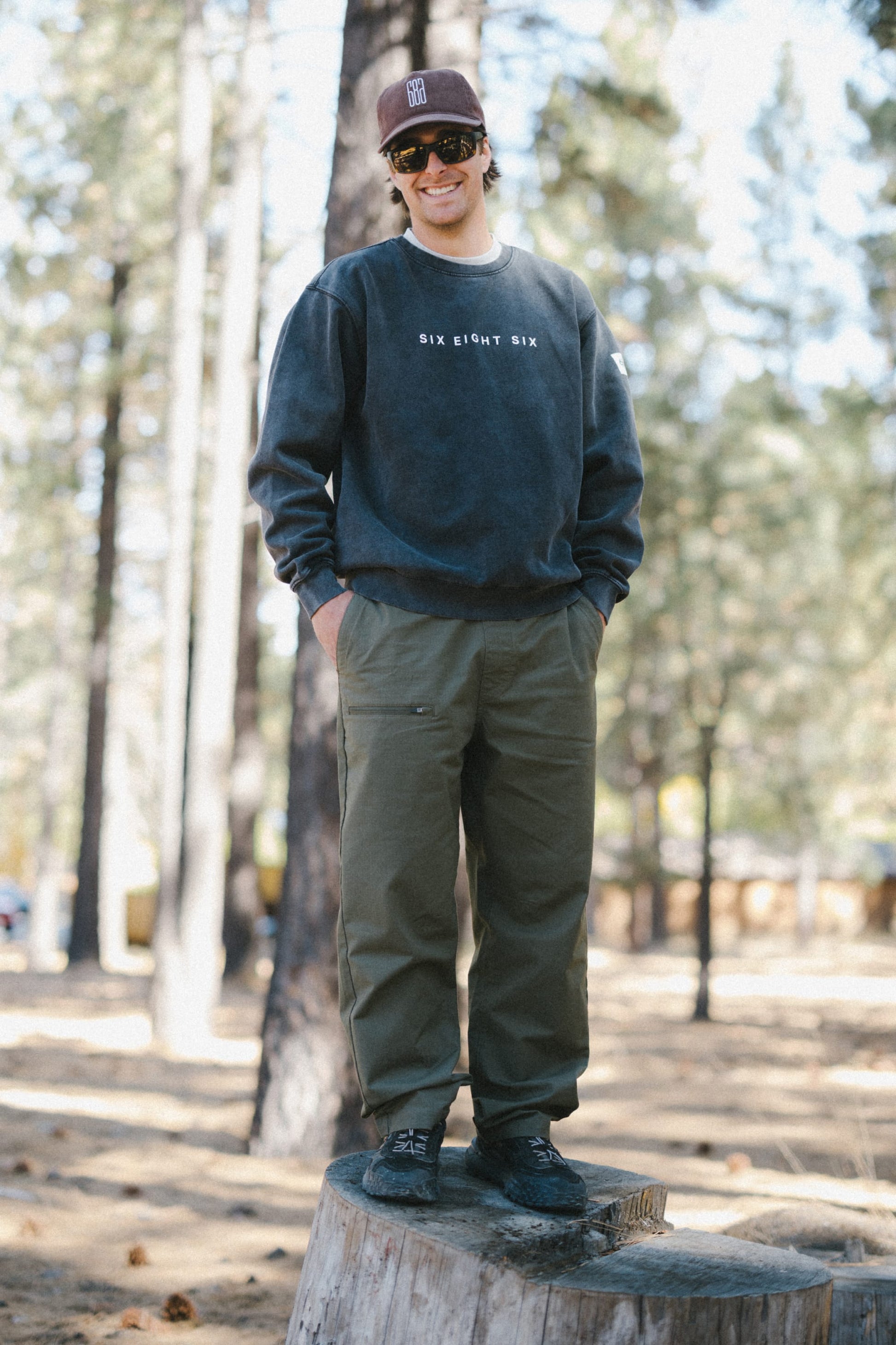 686 Men's Mixed Relaxed LS Crewneck | Exclusive Deal