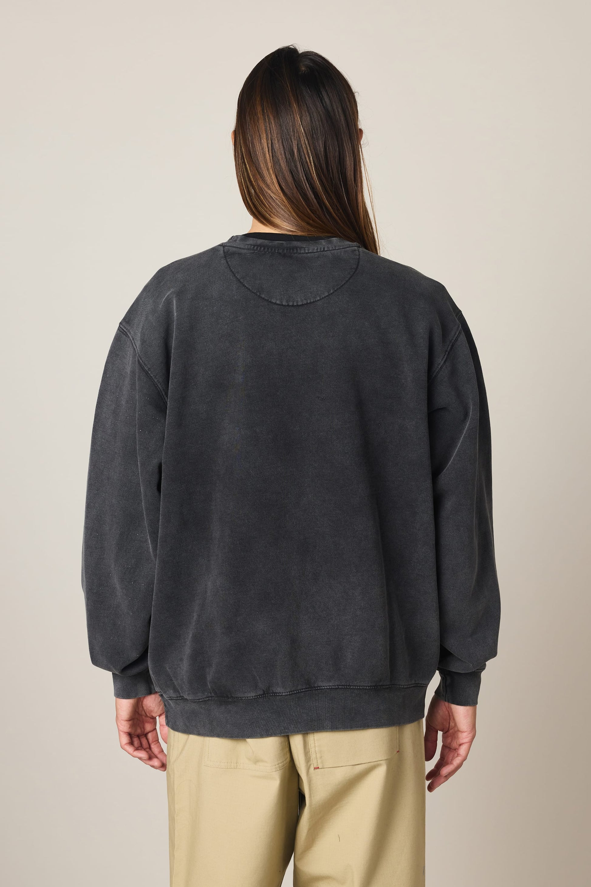 686 Men's Mixed Relaxed LS Crewneck | Exclusive Deal