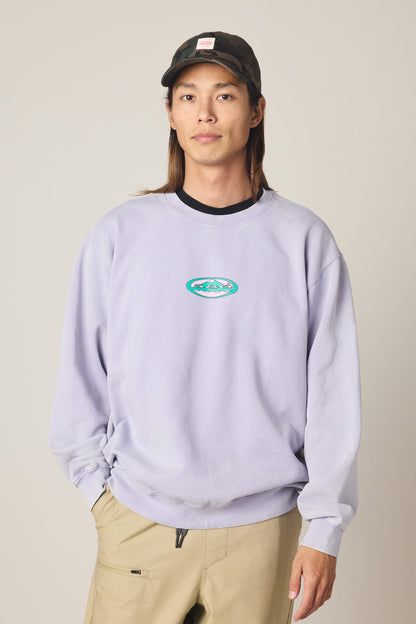 686 Men's Mixed Relaxed LS Crewneck | Exclusive Deal