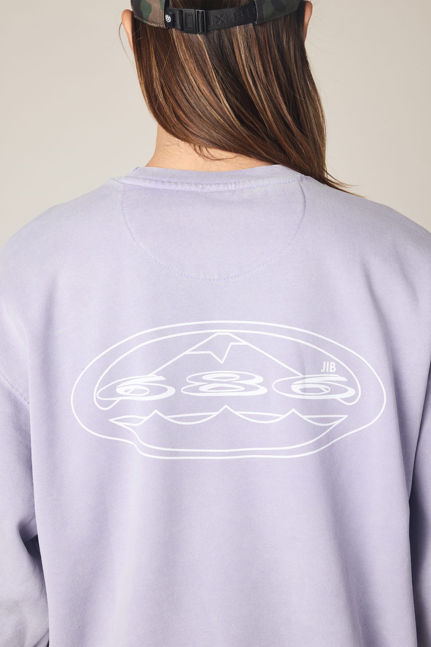 686 Men's Mixed Relaxed LS Crewneck | Exclusive Deal
