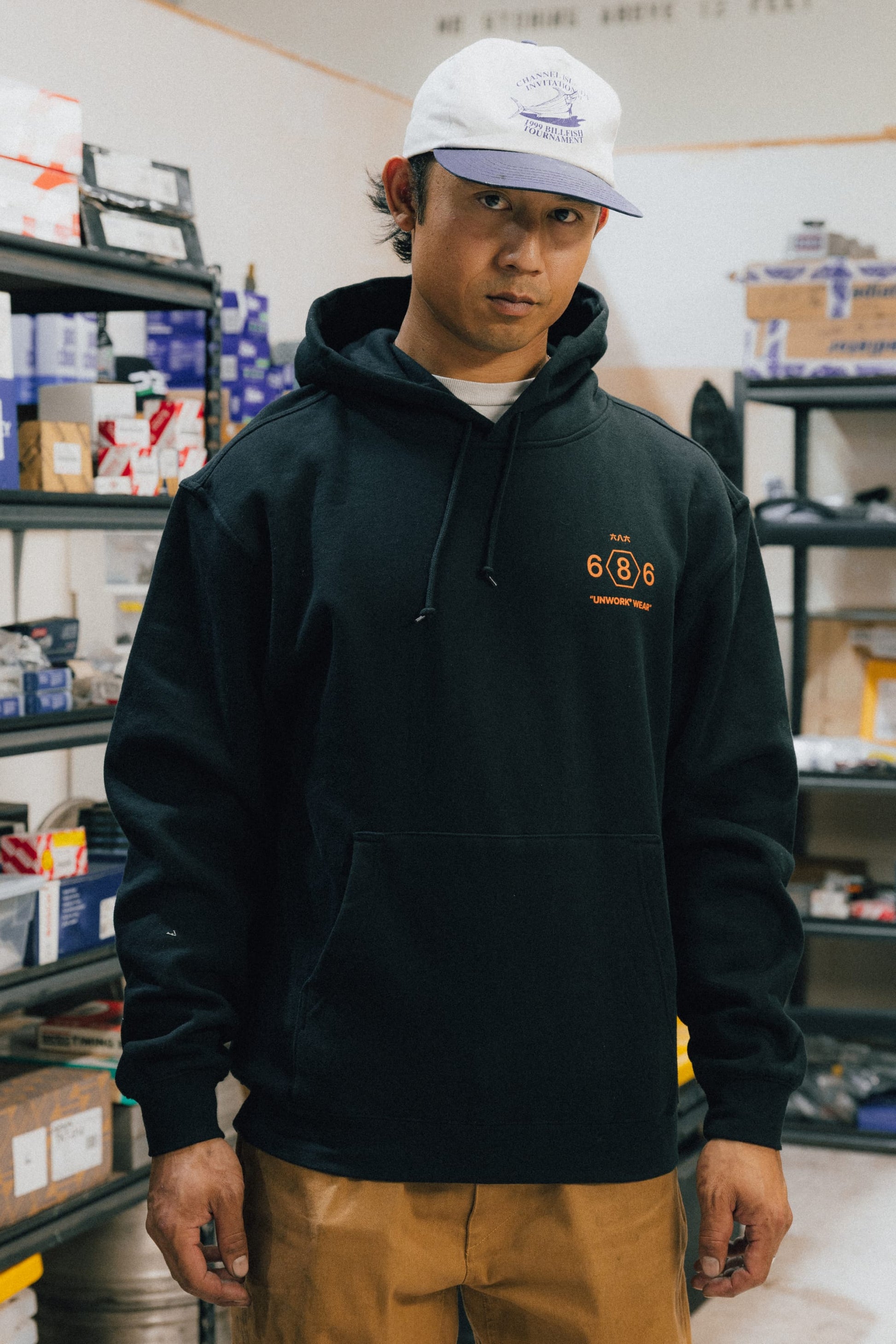 686 Men's Unwork Spec Athletic LS Hoody | Discounted