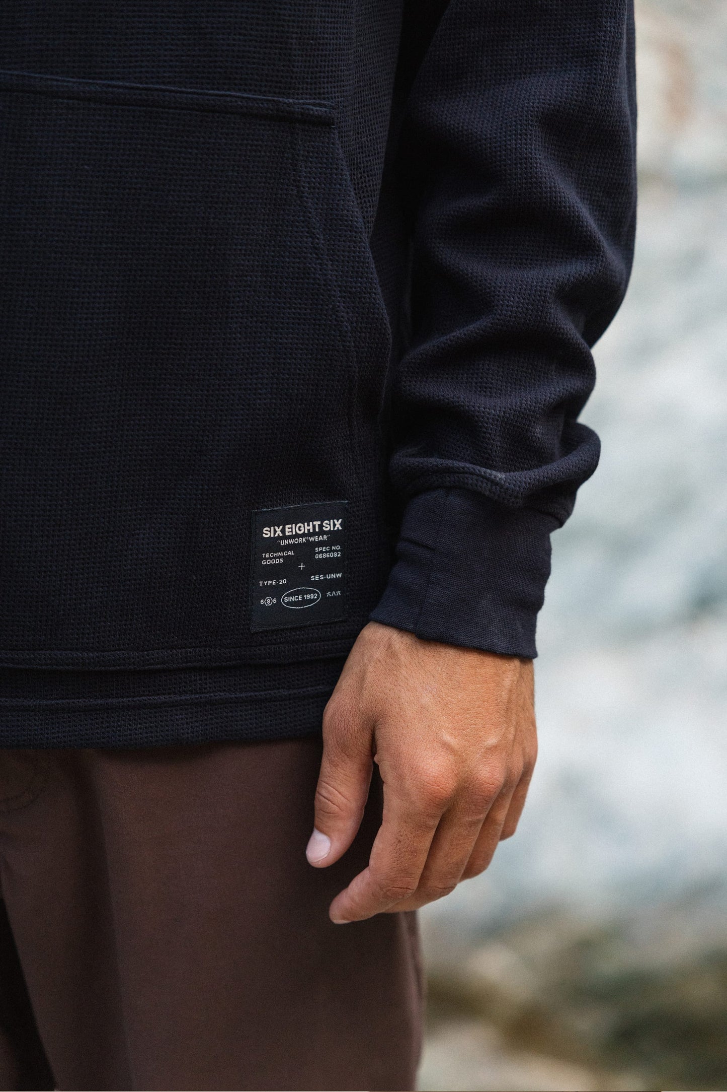 686 Men's Let's Chill Waffle Hoody | Budget Friendly