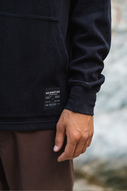 686 Men's Let's Chill Waffle Hoody | Budget Friendly