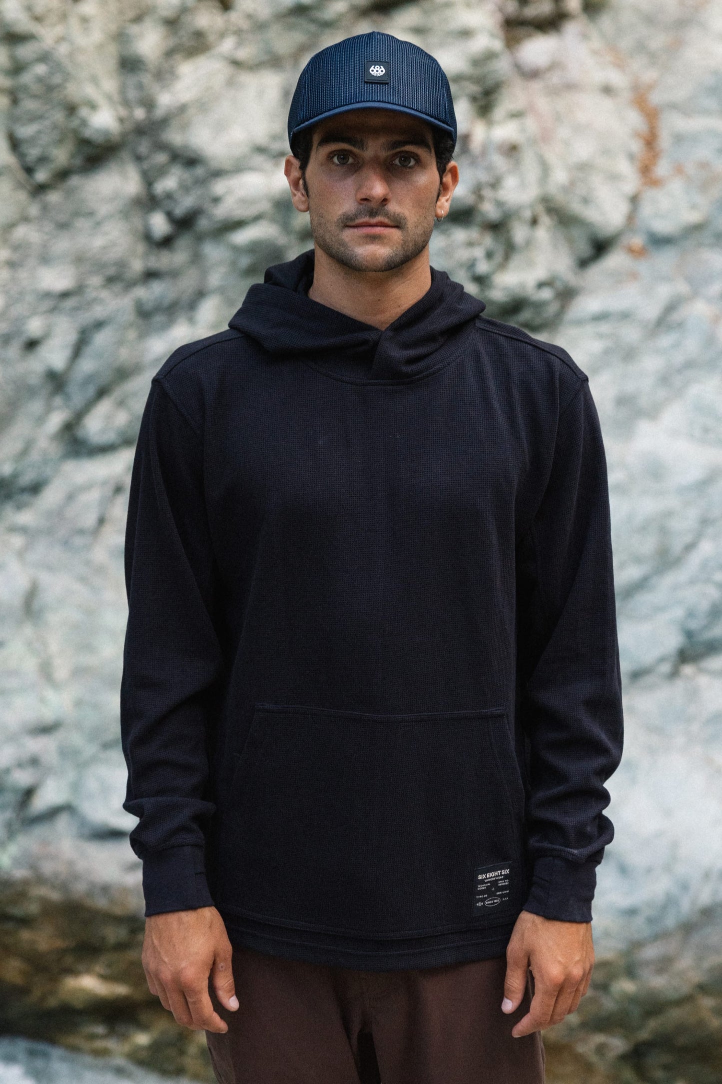 686 Men's Let's Chill Waffle Hoody | Budget Friendly