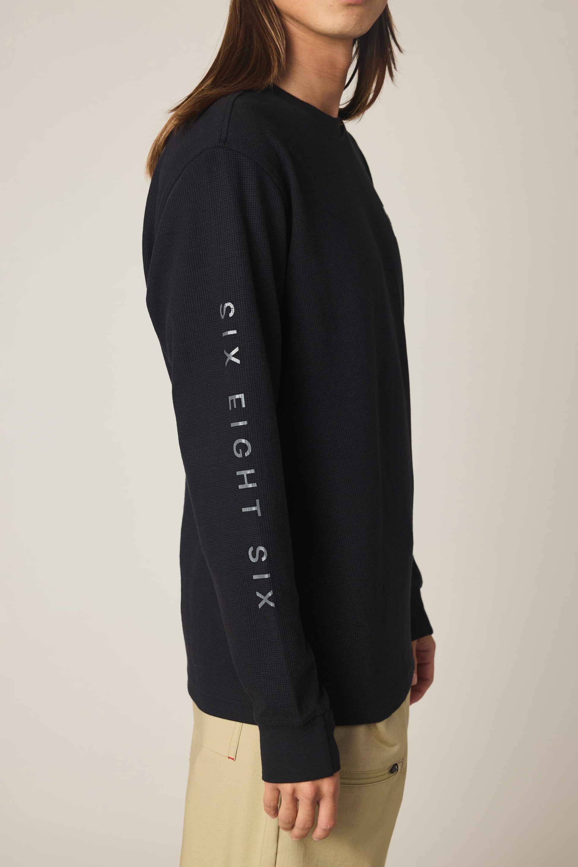 686 Men's Let's Chill Waffle LS Crew | Cost Saving