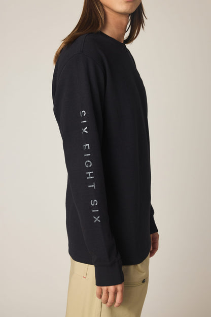 686 Men's Let's Chill Waffle LS Crew | Cost Saving