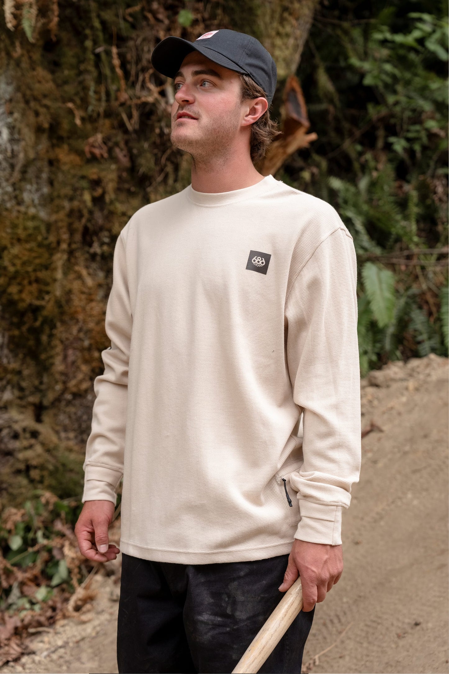 686 Men's Let's Chill Waffle LS Crew | Cost Saving