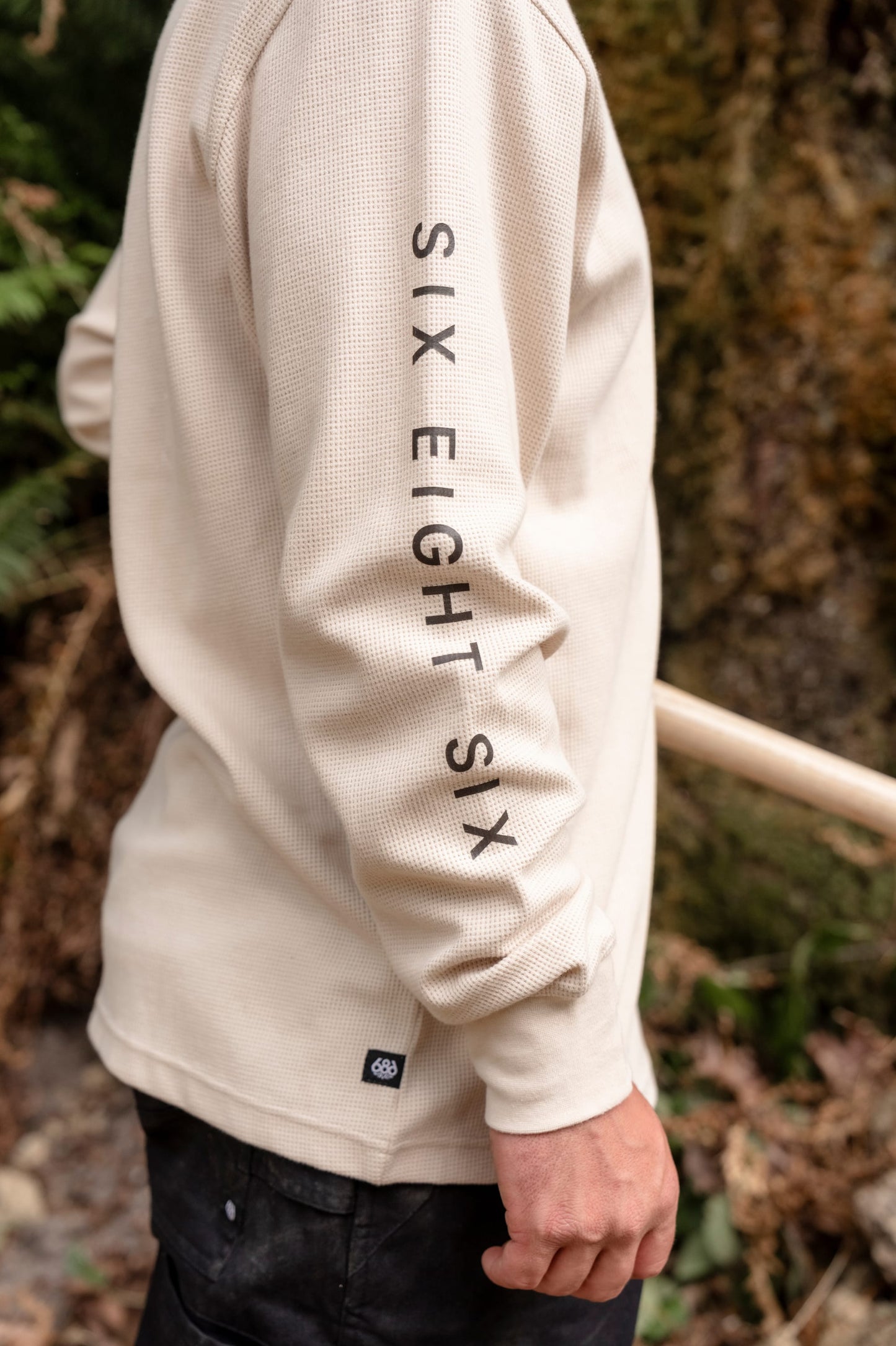 686 Men's Let's Chill Waffle LS Crew | Cost Saving