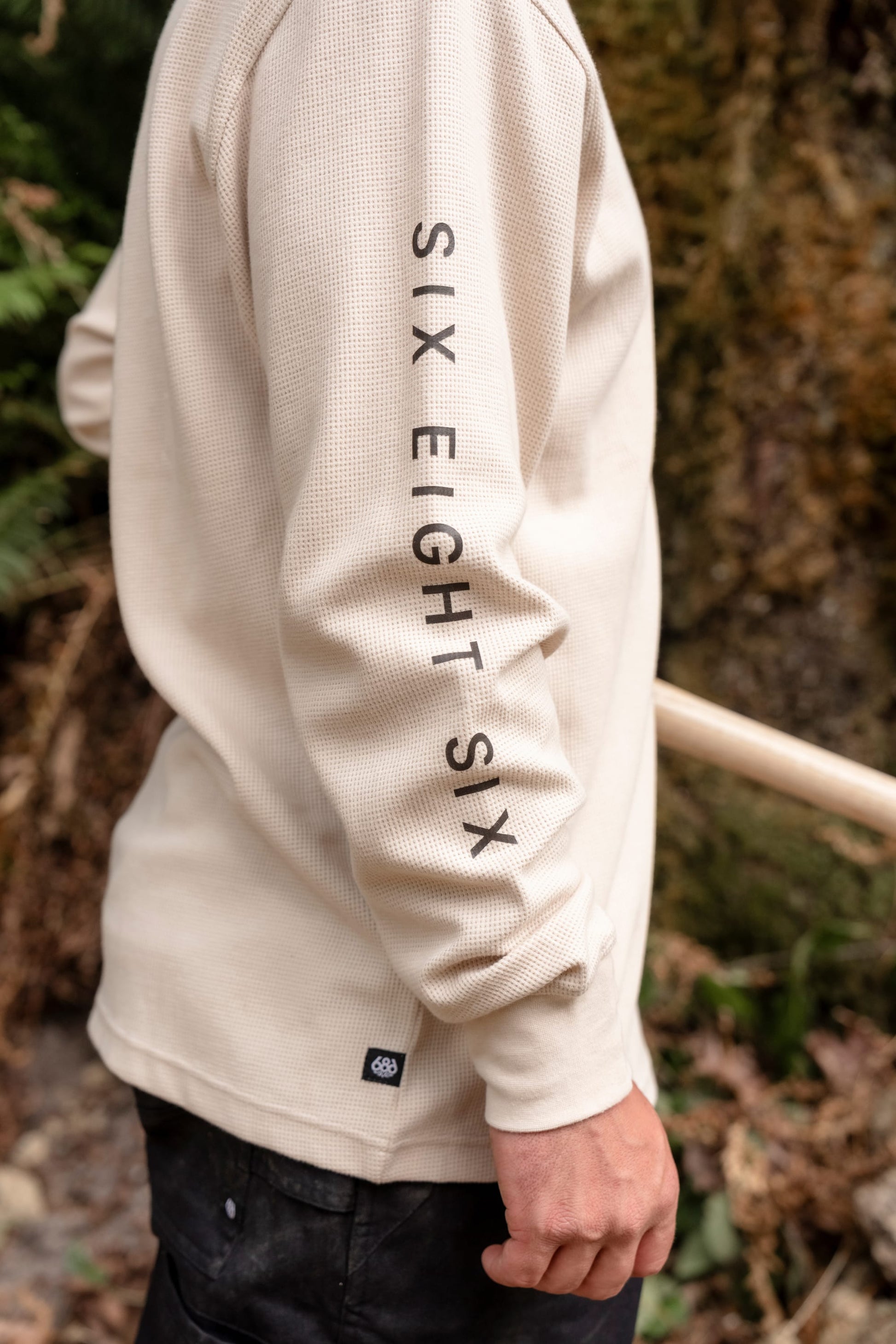 686 Men's Let's Chill Waffle LS Crew | Cost Saving