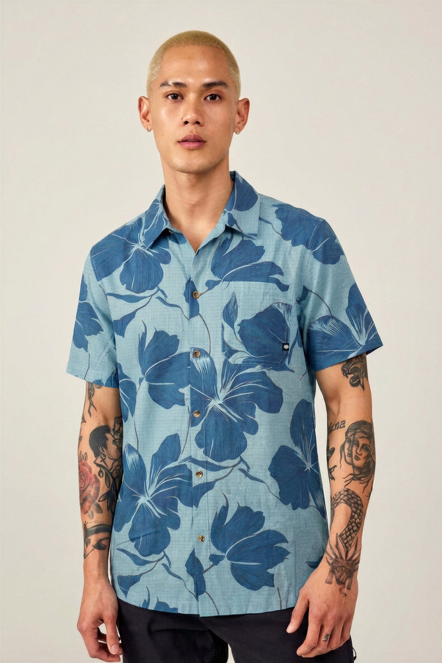 686 Men's Nomad Perforated Button Down Shirt | Sale